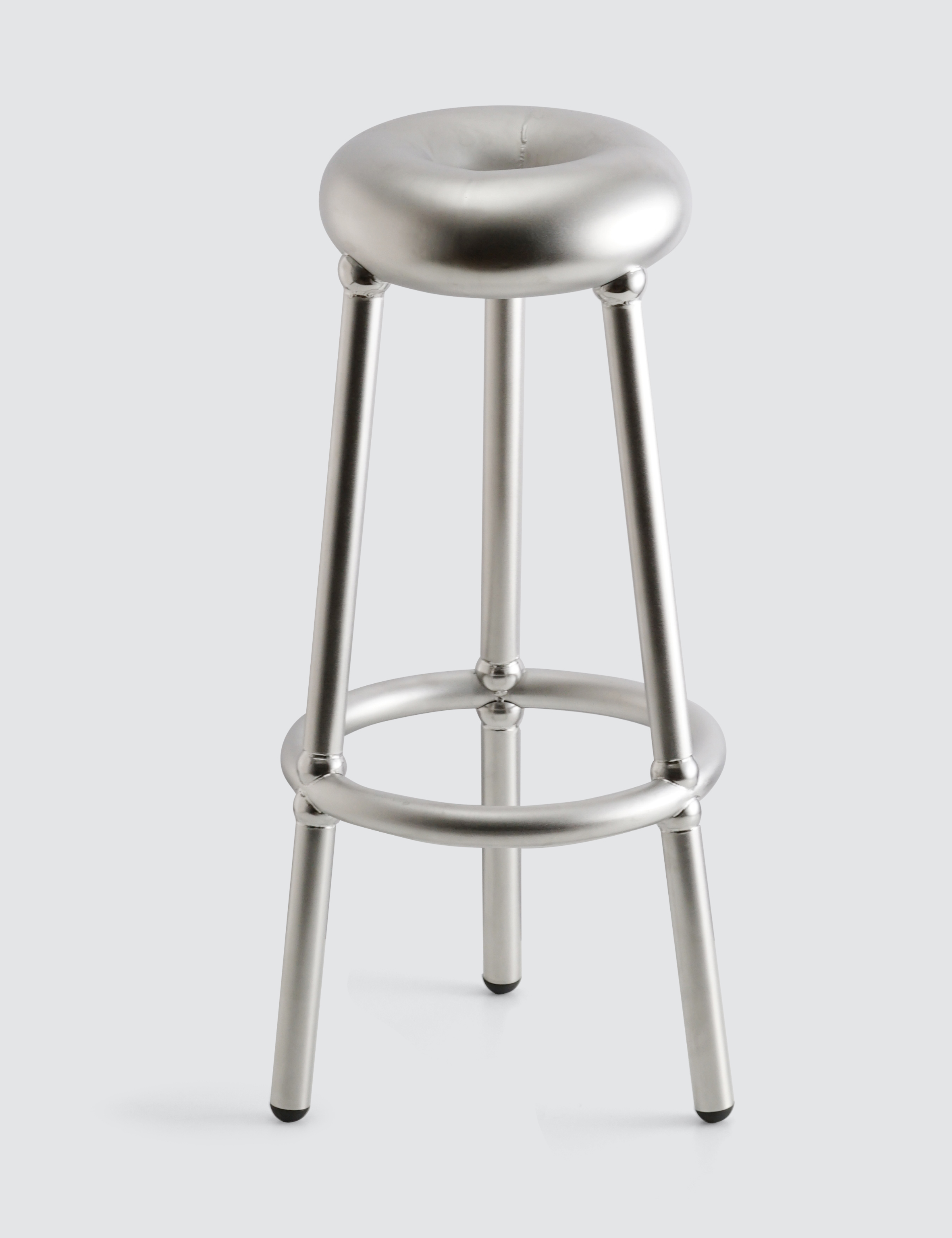 Railing Donut Stool, High