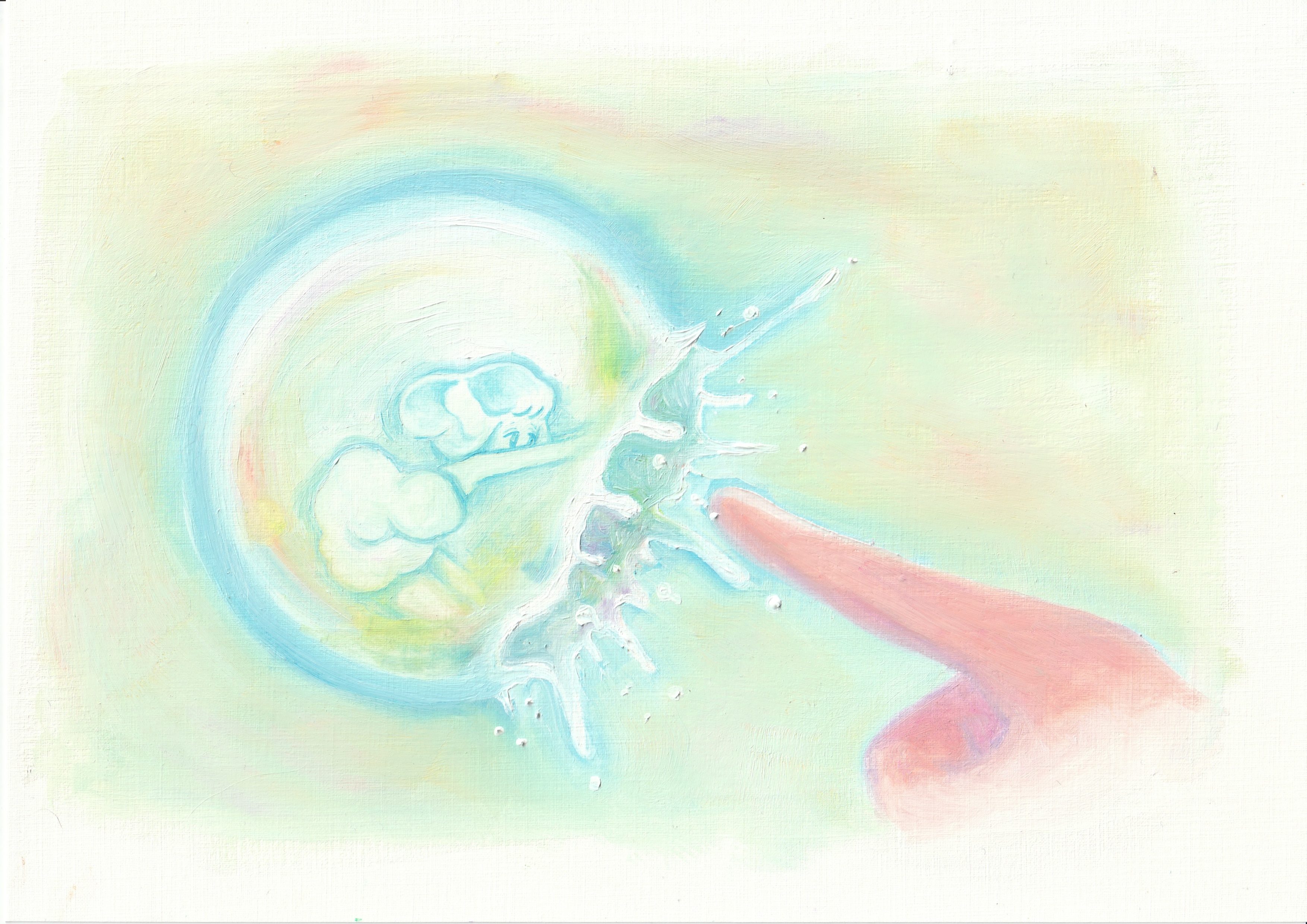 Don’t touch the bubbles.