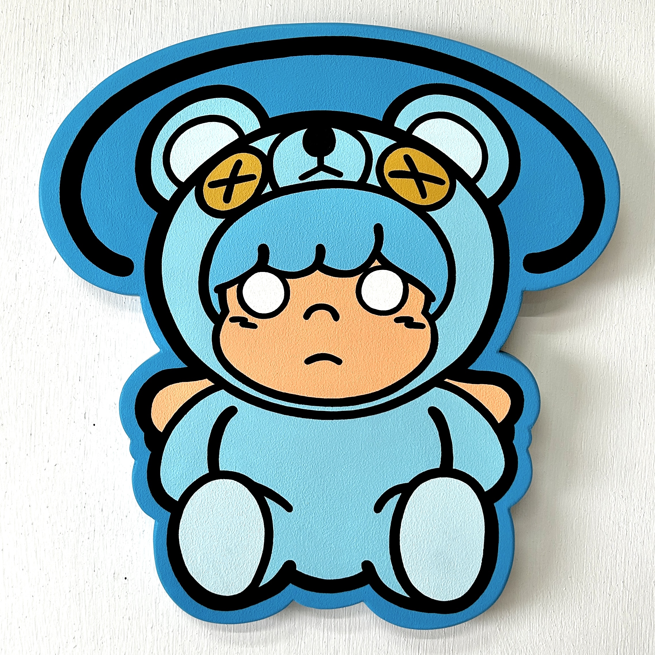 Soft Disguise - Blue Bear