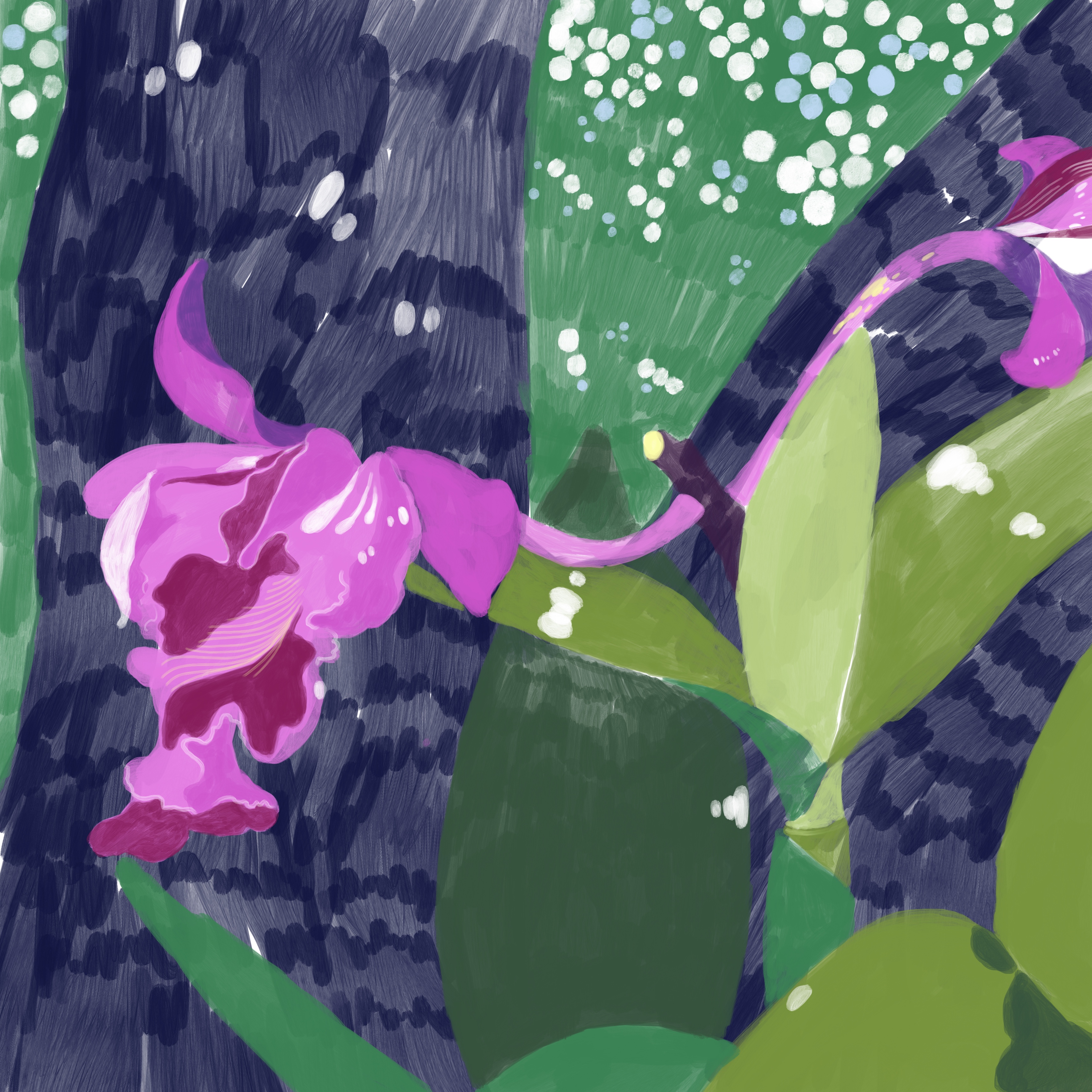 A Conversation Between Flowers