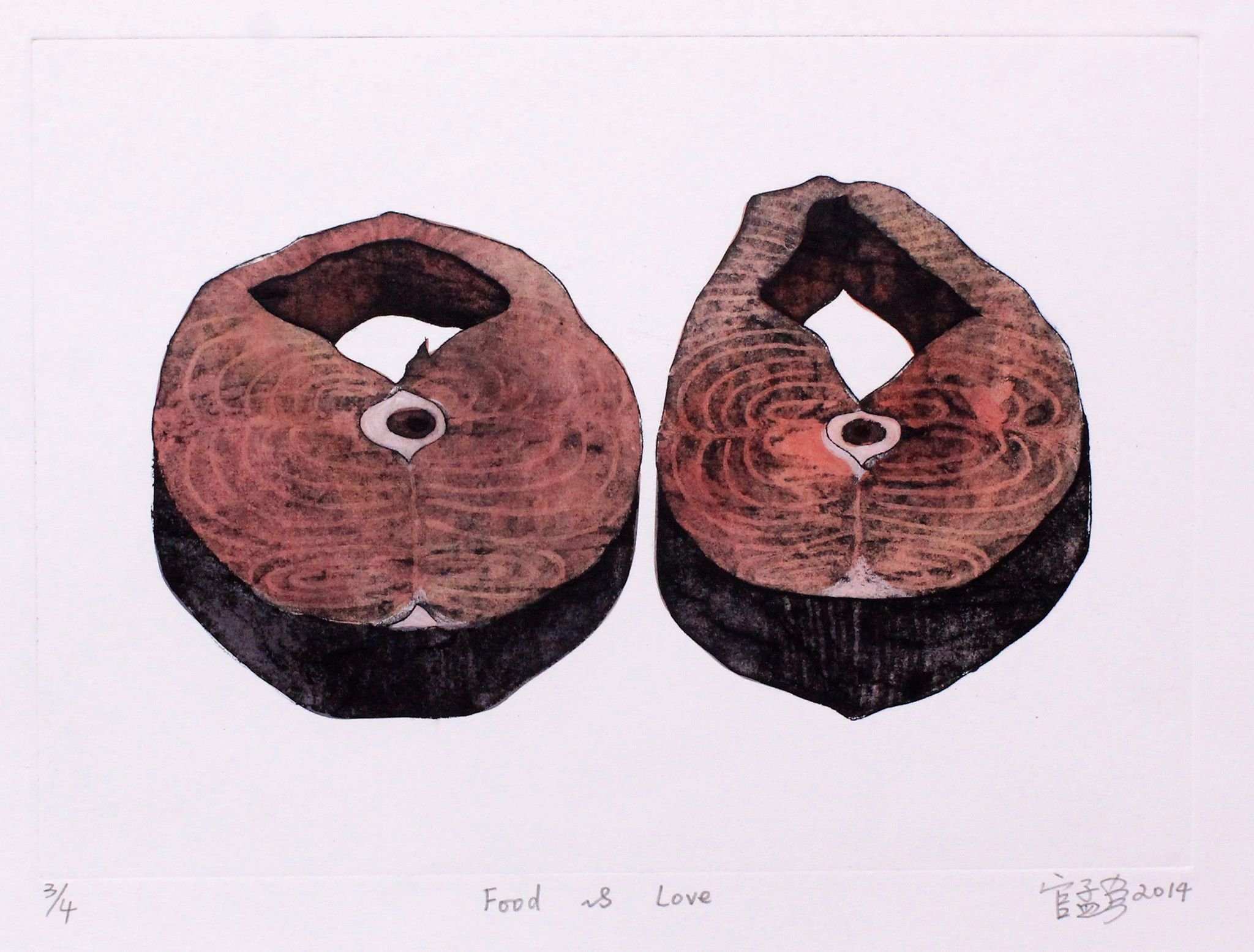 Food & Love-Two fillets of sea fish/2014