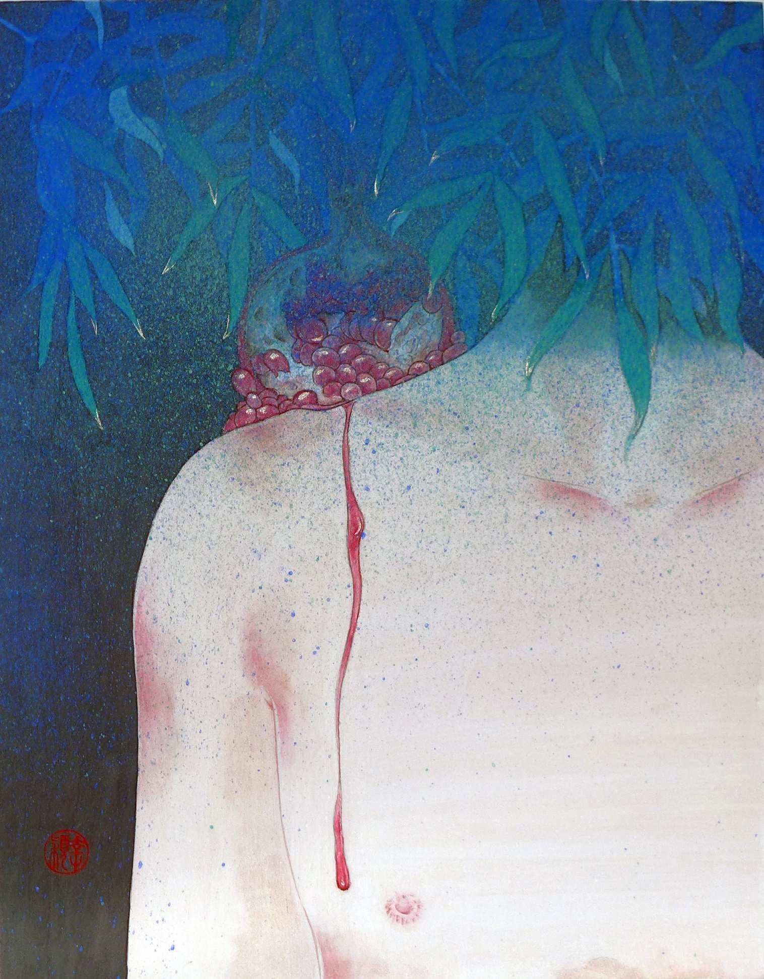 豔紅的朱果/2019