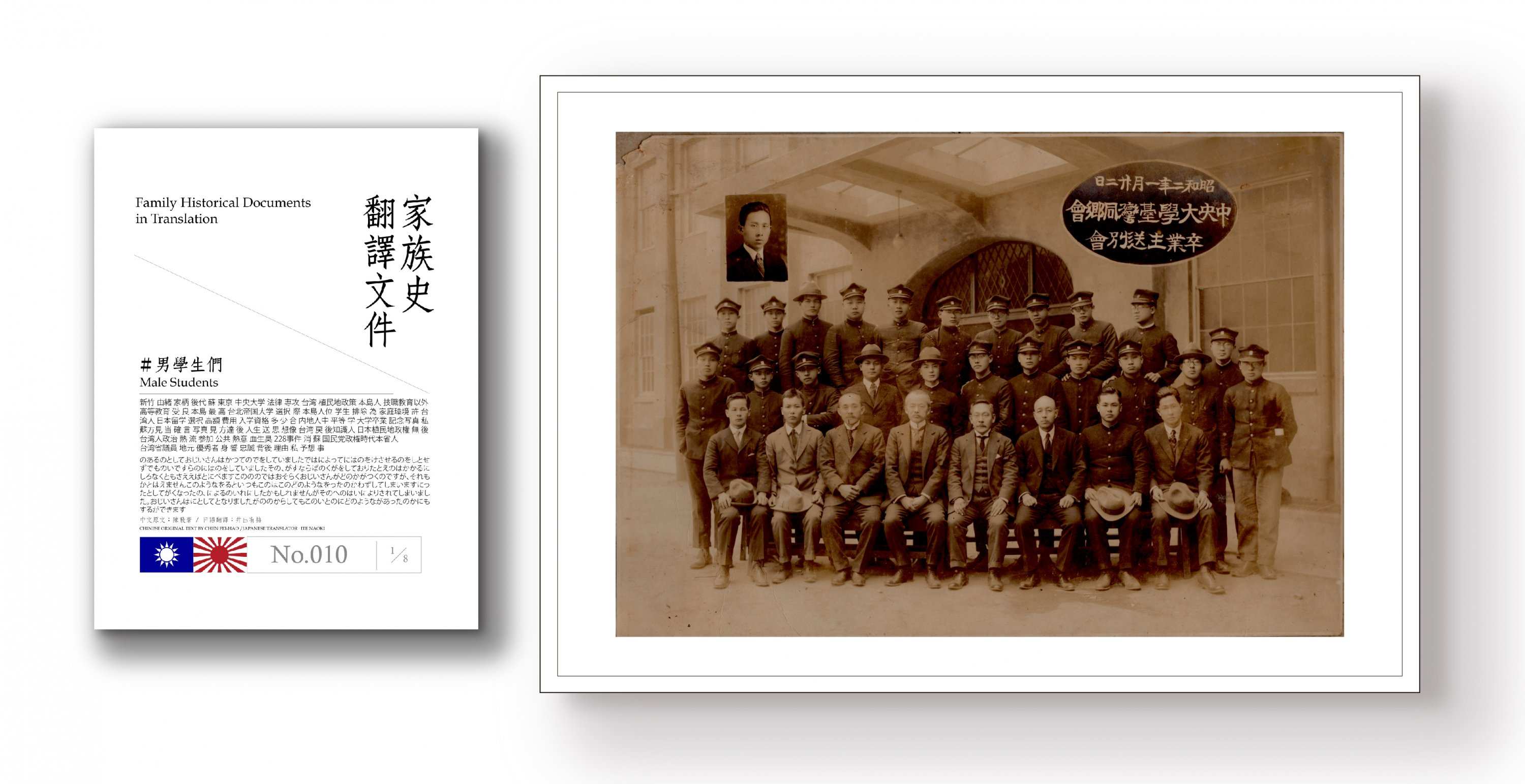 家族史翻譯文件＃010男學生們Family Historical Documents