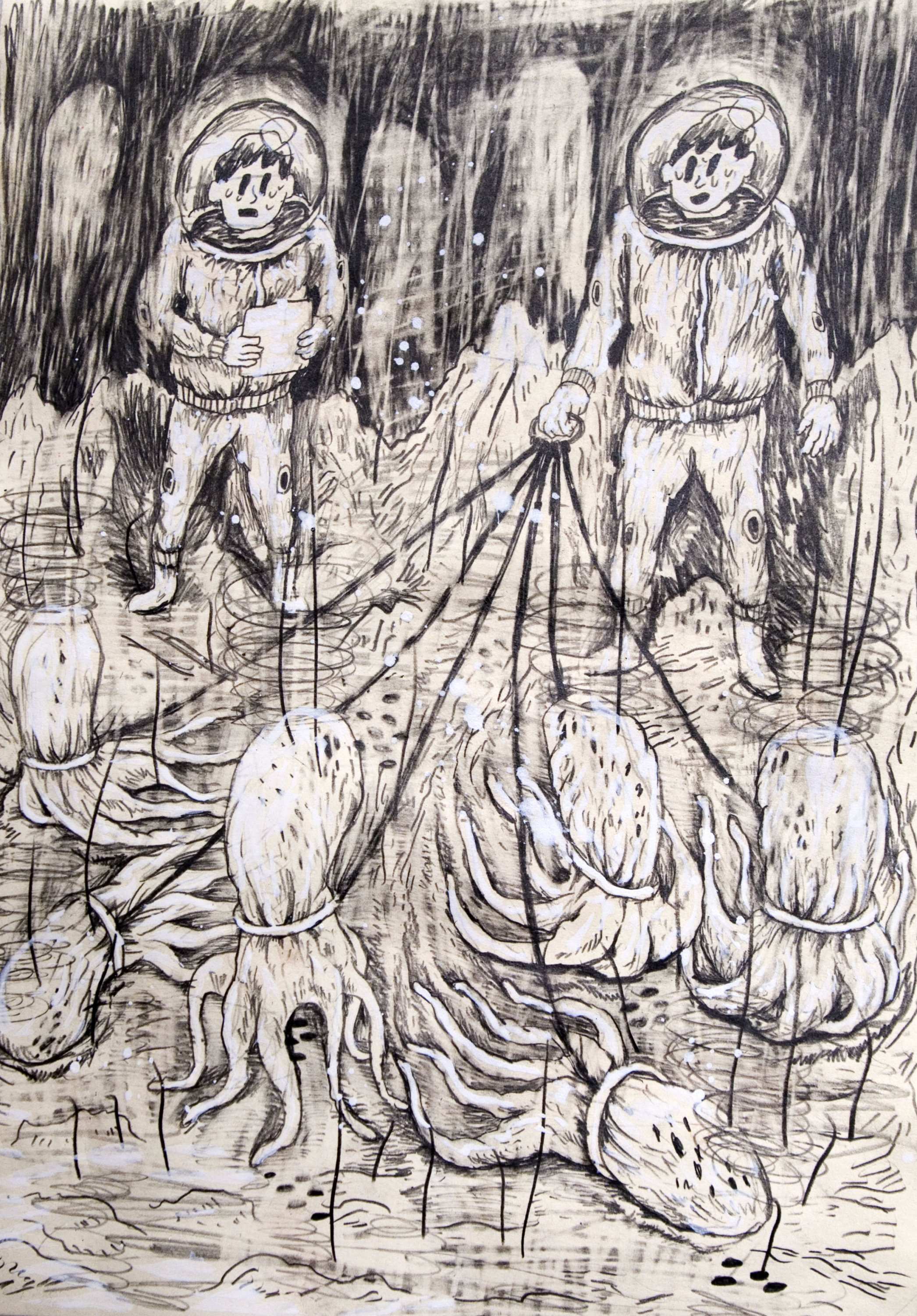 Walking the aliens