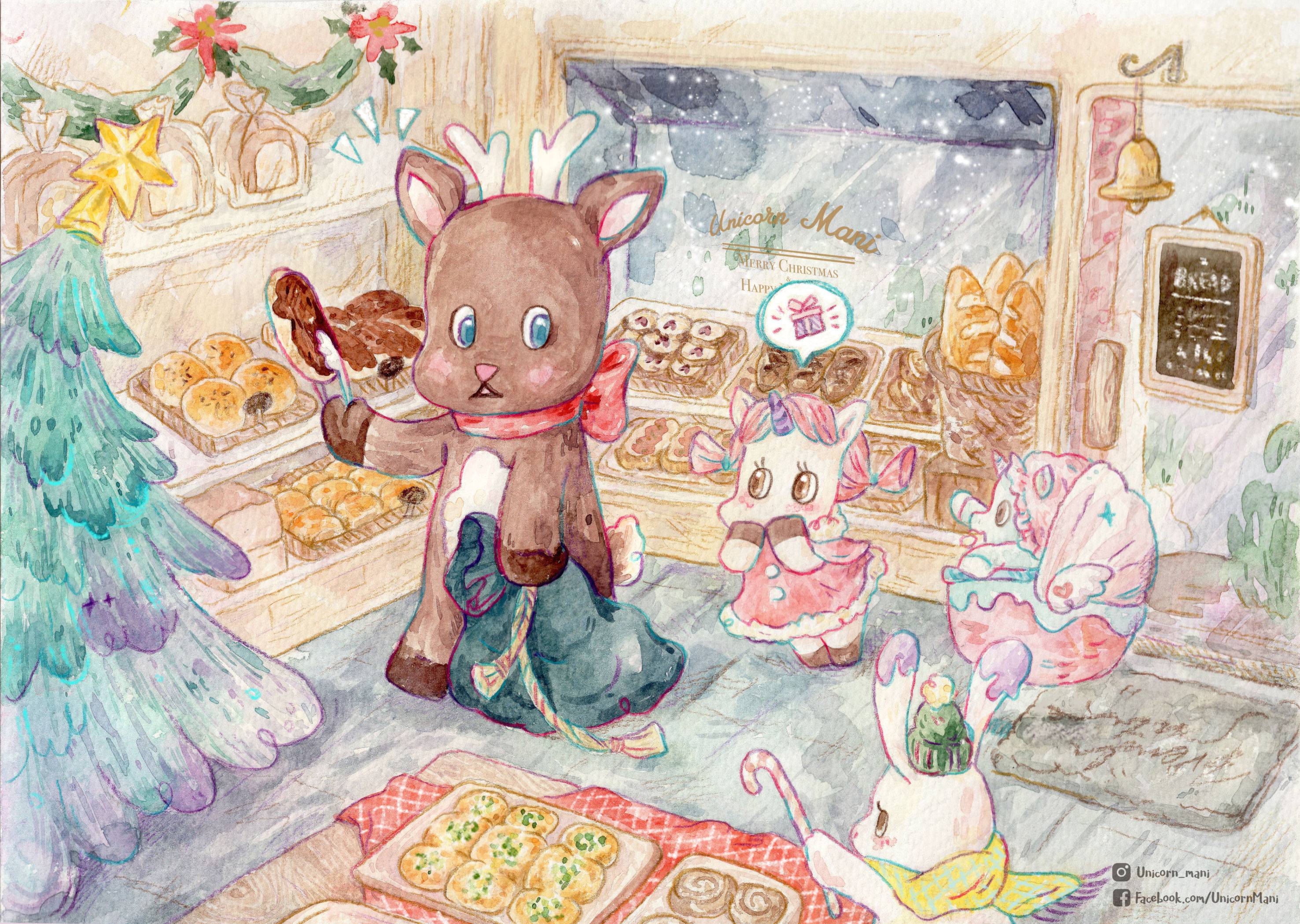 聖誕麵包店/2019