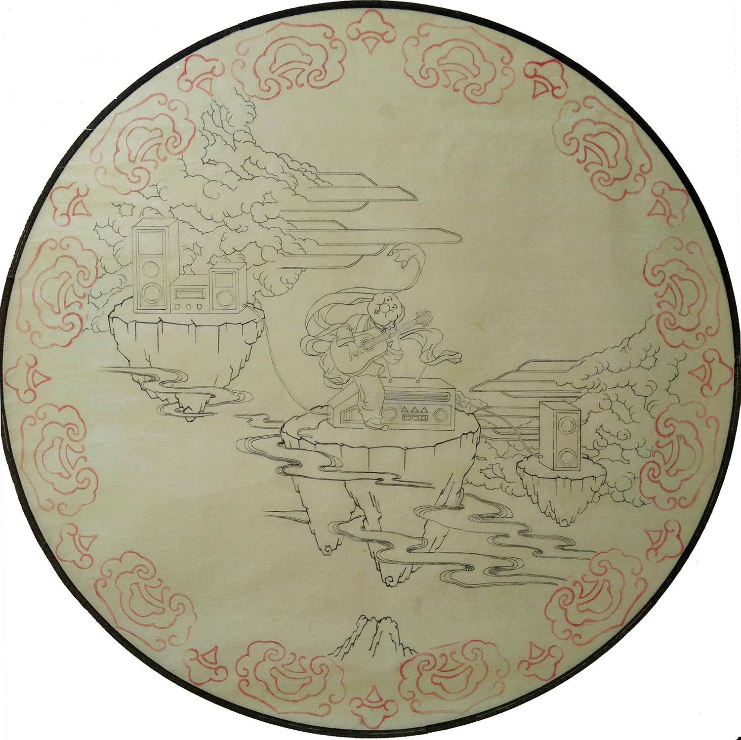 怪山石系列-搖滾圖