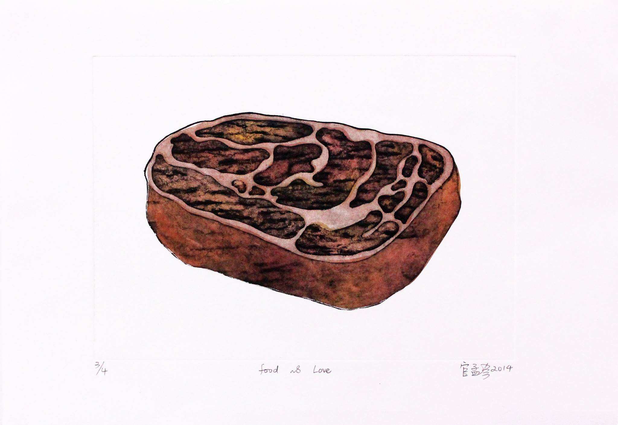 Food & Love-A frozen beef-steak/2014
