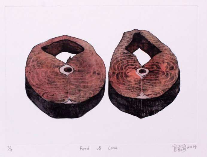 Food & Love-Two fillets of sea fish/2014