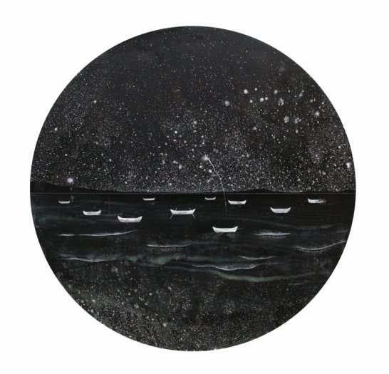 綴著無盡的黑夜