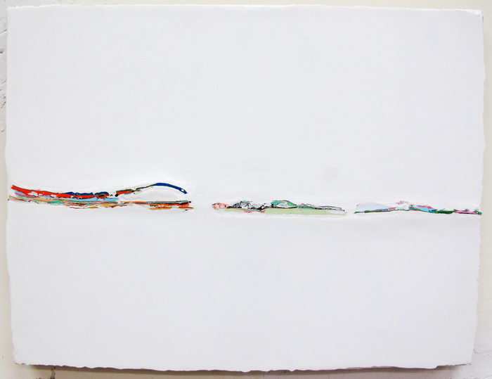 渣（壓克力顏料、畫布	22x30cm   2012）