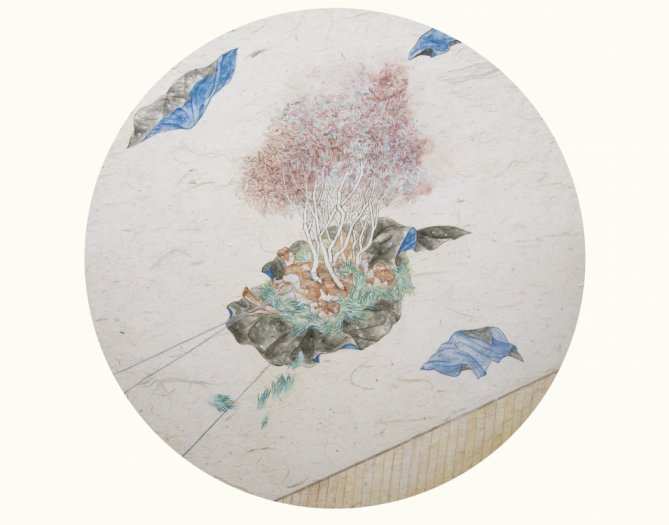 花火的著陸