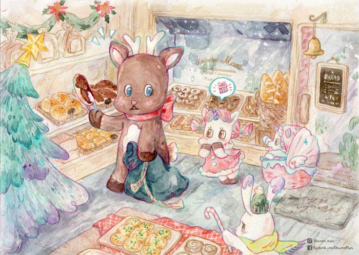 聖誕麵包店/2019