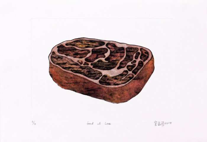 Food & Love-A frozen beef-steak/2014